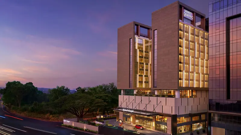 Hyatt Centric Hebbal Bengaluru exterior